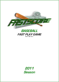 fastscore baseball replay game baseball dice games play charts